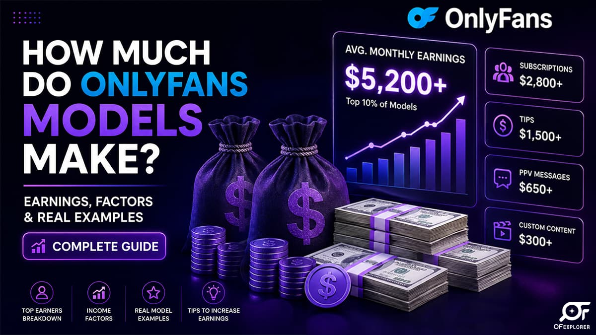 How Much Do OnlyFans Models Make? (Real 2026 Data)