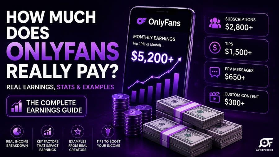 How much does OnlyFans really pay - real earnings stats and income breakdown 2026
