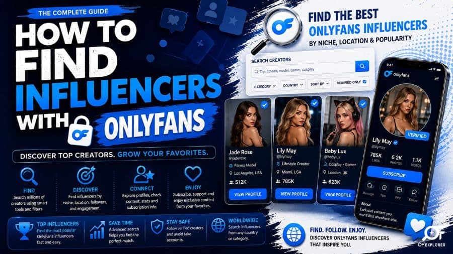 how to find influencers with onlyfans search accounts