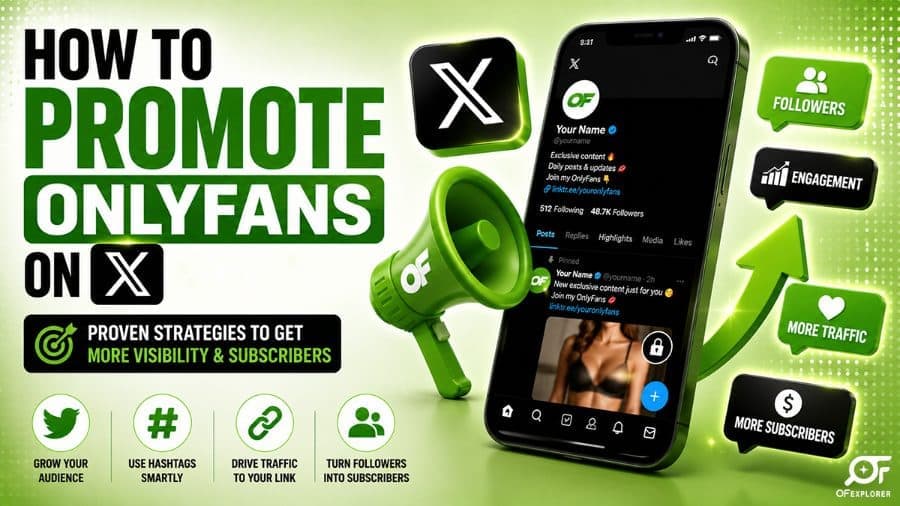 how to promote onlyfans on x strategies