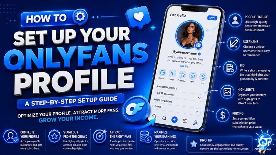 how to start an onlyfans create account profile
