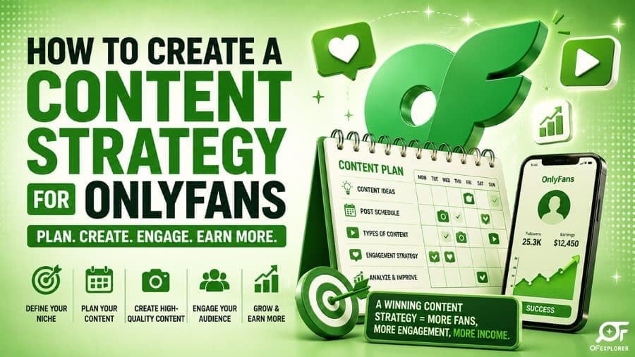 how to create a content strategy for onlyfans