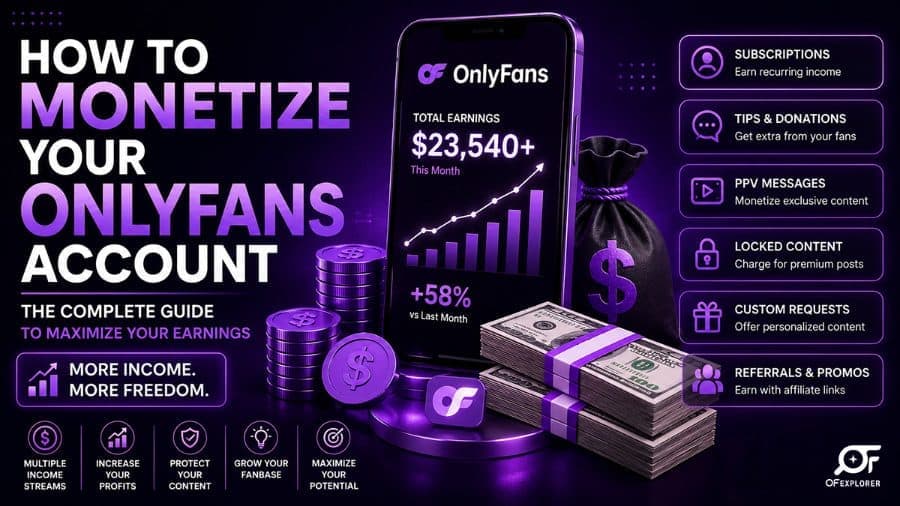 Onlyfans monetization strategies - complete guide to all revenue streams