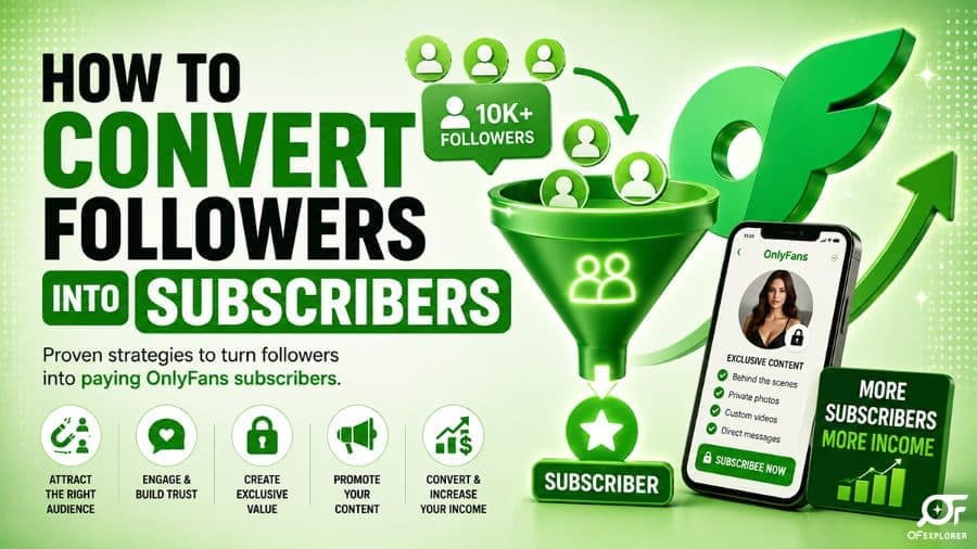 how to convert followers into subscribers