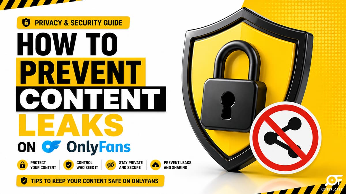 OnlyFans Leaked Content: How to Prevent Leaks & DMCA Takedown Guide