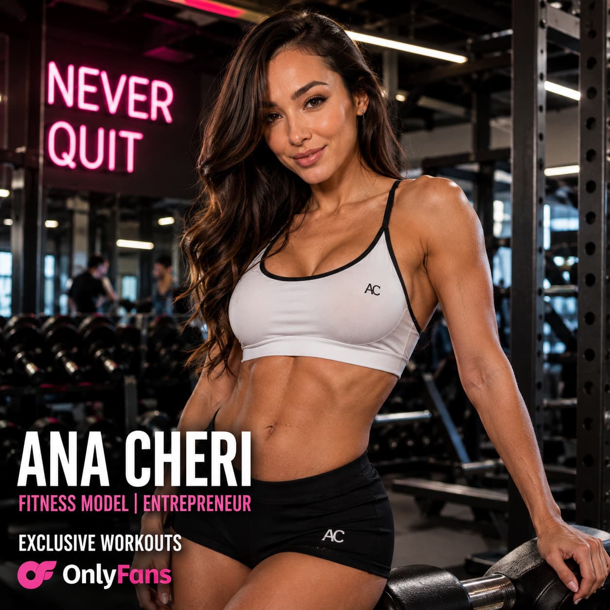 Ana Cheri top female fitness models exclusive content